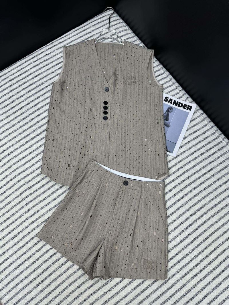 Miu Miu Short Suits